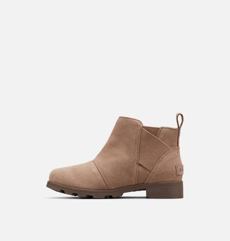 Sorel Barn Stövlar Brun - Youth Emelie™ Chelsea - ASN-769281